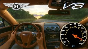 Bentley Flying Spur V8 | 310KM/Ч в ПОГОНЕ ЗА ЗАКАТОМ AutoTopNL