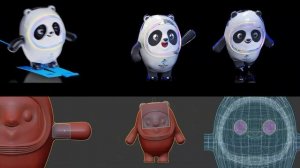 Зимняя Олимпиада — 2022 в студии «Вестей» с новым соведущим, пандой Бин Дунь Дунь