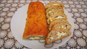 Закуска рецепт РЫБНЫЙ РУЛЕТ с яйцом и луком Рулет рецепт Холодная закуска на ПРАЗДНИЧНЫЙ стол