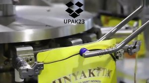 Автомат фасовки и упаковки густых продуктов в готовый пакет "дой-пак" со штуцером