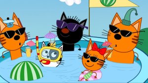 Смотреть Три Кота | Веселые приключения  Коржика, Компота и Карамельки | Три Кота Мультфильм Онлайн