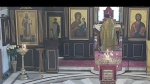 19.11.2025  Божественная Литургия. Среда. Седмица 24-я по Пятидесятнице.