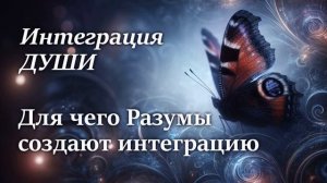 Интеграция Души. Для чего Разумы создают интеграцию