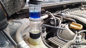 Рено Флюэнс - проверка газоанализатором