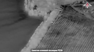 Ракетный удар ОТРК «Искандер-М» по ракетной позиции ВСУ