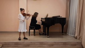 Н.Леви "Тарантелла", Алешина Марьяна, 9 лет, г.Томск, ДШИ 5.