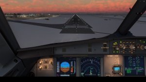 MSFS 2020 | Снижение, заход и посадка в Новосибирске | Fenix A320