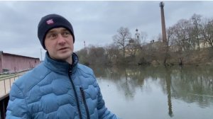 Прогулки по подмосковному Ногинску. Набережная реки Клязьмы