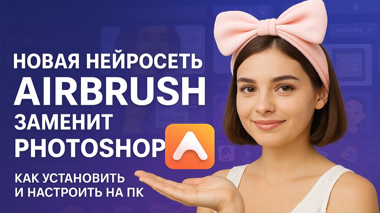 AirBrush новая нейросеть которая заменит вам Photoshop (часть 1)