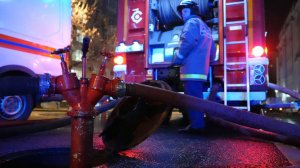 Крупный пожар произошел в элитном ЖК в центре Москвы