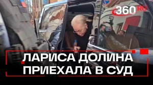 Лариса Долина даст показания по уголовному делу в суде Хамовников