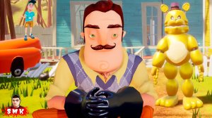 ШОУ ПРИВЕТ СОСЕД!СОСЕД ЭТО МИШКА ФРЕДДИ 3 АКТ!ИГРА HELLO NEIGHBOR ПРОХОЖДЕНИЕ Fredbear Runaway 3 ACT