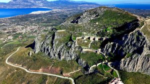 Kastro Akrokorinthos. Крепость Акрокоринфос.
