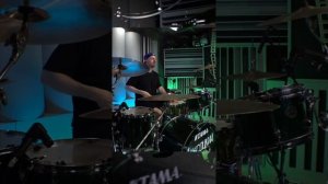 Каверы на барабанах! Барабанщик в прямом эфире! Drum Covers Live from HI-END studio #shorts #stream