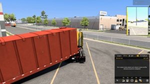 American Truck Simulator  Зимний мод , но снега нету !