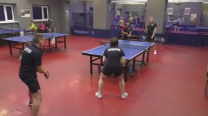 отбор Сергеев/Ланцетова (1153) - Песин/Вольская (882) настольный теннис Парный турнир 16.11 СПб