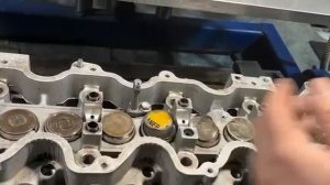 ☝Регулировка тепловых зазоров пивными банками) Toyota Estima Тойота Эстима Двигатель 3C TE