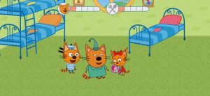 Три Кота Мультфильм Игра Котиков с игрушкой.