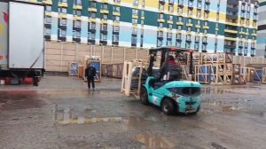 Отгрузка поршневых компрессоров Remeza СБ4/Ф-500.LB75TБ в г. Москва