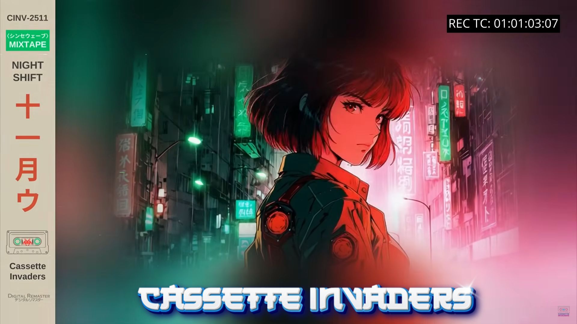 🚀2511_NIGHTSHIFT｜Cyberpunk_CASSETTE INVADERS_17-11-2025