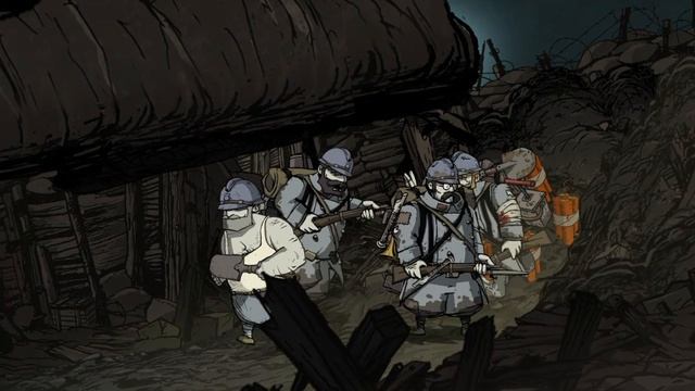 Valiant Hearts. Глава 4.4. Дамская дорога. Прохождение на русском смотреть онлайн