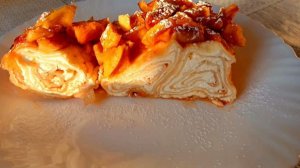 Лаваш с Творогом и Яблоками / Очень Вкусный Десерт /