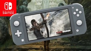 Tomb Raider Definitive edition Nintendo Switch Lite Gameplay