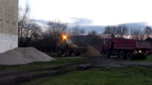 Реконструкция территории у Школы №6 в городе Вязники. Съемка 19.11.2025