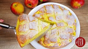 Как сделать ШАРЛОТКУ еще Вкуснее??? - Приготовить Шарлотку с Кремом!!!