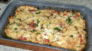 Запеканка по восточному.