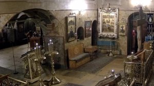 Прп. Варлаама Хутынского  Полиелейная утреня. Литургия