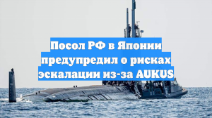Посол РФ в Японии предупредил о рисках эскалации из-за AUKUS
