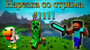Нарезка со стрима #1111 | Minecraft