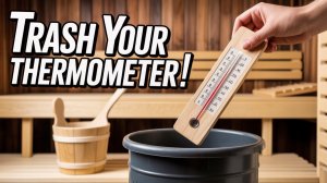 Выброси деревянный термометр из бани