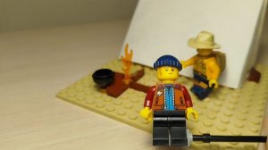 я сделал из лего партизанский отряд 2