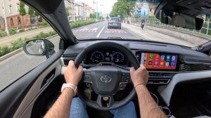 Toyota Camry (XV80) 2025 [2.5 л. Hybrid 230 л.с.] POV Test Drive