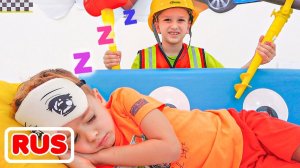 Ники мешают отдыхать! Веселое видео для детей!