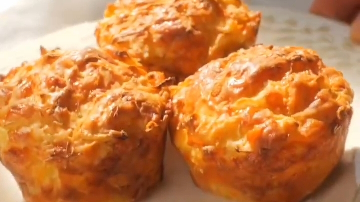 КЕКСЫ с капустой...🧁🥦😋 Рецепт ⤵️