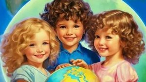 С днём ребенка. Музыкальная открытка.