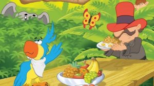 Kid'sBox Starter (New Generation)-Unit 8-My food-Song-I like fruit.I don't like milk (p.80)