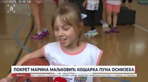 Покрет Марина Маљковић: Кошарка пуна осмијеха