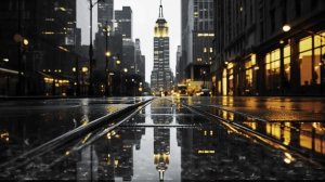 Успокаивающие звуки дождя