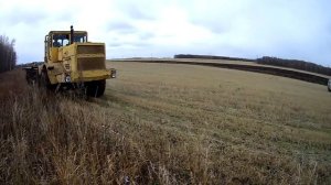 Пахота зяби 2017! На УАЗе развозка обеда, и вечерняя вахта.