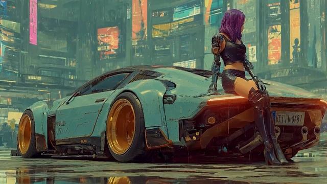 Нео сон - Энергичная музыка киберпанка, фоновая электронная музыка