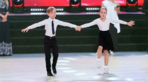 Дети-1 (Школа танца): медленный вальс, ча-ча-ча, джайв. Белая Русь 2025 / спортивные бальные танцы