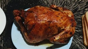 Курица в аэрогриле (запеченная целиком)