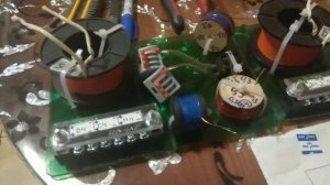 ч.9 Вечер обычного меломана. Продолжаем сборку фильтров для полочной акустики 1986 года Onkyo PS-55