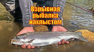 Взрывная рыбалка нахлыстом