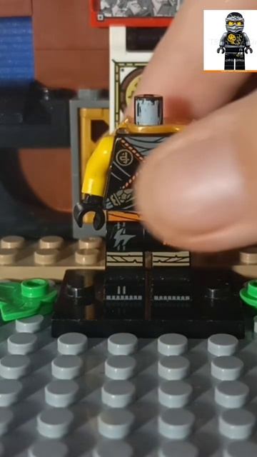 как сделать коула по турниру истоков Лего lego ниндзяго ninjago кастом castom