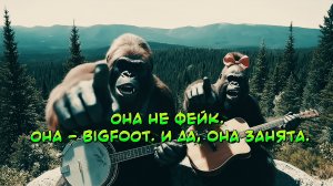 Бигфут влюбился! 🐒❤️ Или как два волосатых гения спели балладу о любви, рыбе и красной ленточке!